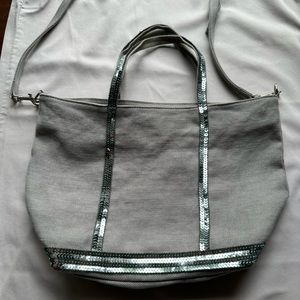 Venessa Bruno linen crossbody with zipper